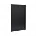 Deflecto Wall Mounted Chalkboard 600x800mm Black WCB-60-80-BLK DF91453