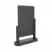Deflecto Double Sided Small Countertop Chalkboard Information Display Black TCB-SM-BLK DF91469