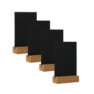 Deflecto Double Sided A4 Countertop Chalkboard Information Display