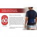 Deflecto Reusable Cool and Heat Pack for Lower Back Blue DEFCP-LBCK DF91643
