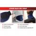 Deflecto Reusable Cool and Heat Pack for Lower Back Blue DEFCP-LBCK DF91643