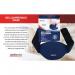 Deflecto Reusable Cool and Heat Pack for Lower Back Blue DEFCP-LBCK DF91643