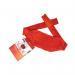Deflecto Reusable Microwave Heating Pack Lower Back Orange DEFHP-LBW DF91650