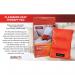 Deflecto Reusable Microwave Heating Multipurpose Pad Orange DEFHP-MPP DF91652