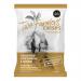 An open cardboard carton holds twelve 150g bags of Two Farmers Hereford Hop Cheese & Onion crisps. Each packet shows the Two Farmers logo, the flavour name and stylized cheese, onion and crisp imagery on printed, colorful packaging.
