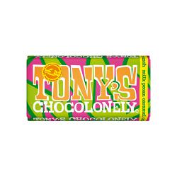 Tonyâ€™s Chocolonely Milk Chocolate Crunch Pecan Caramel Fairtrade 180g Pack of 15