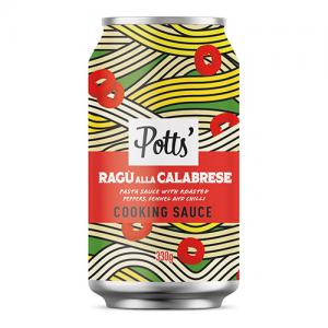 Potts Ragu alla Calabrese Pasta Sauce with Roasted Peppers, Fennel and