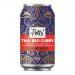 Glossy recyclable can bears a bold Potts logo on a warm red-orange label featuring a steaming bowl of Thai red curry, scattered Thai basil leaves, thin galangal slices and lime leaf artwork. Clean typography and a recyclable icon complete the vibrant, modern packaging. Bright accents catch the eyes.
