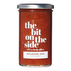 The Bit on the Side Rhubarb Jam with Vanilla 290g Pack of 6