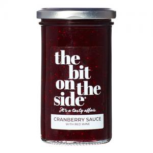 The Bit on the Side Cranberry Sauce with Red Wine 290g Pack of 6