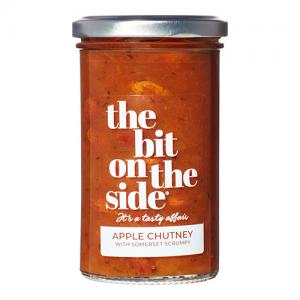 The Bit on the Side Apple Chutney with Somerset Scrumpy 290g Pack of 6