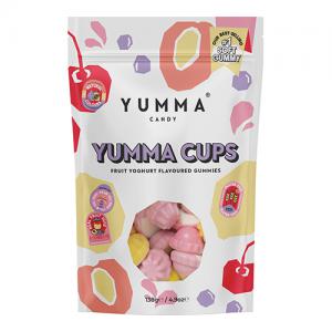 Yumma Candy Pouch Yumma Cups 138g Pack of 7