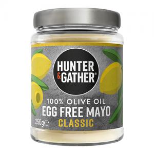 Hunter & Gather Egg Free Classic Olive Oil Mayo 250g Pack of 6