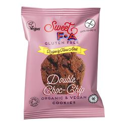 Sweet FA Gluten Free Double Chocolate Chip Cookies Snack Pack 30g 48
