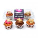 The Barking Bakery Mini Un-iced Trios 38g Pack of 6