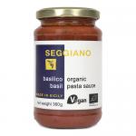 Seggiano Organic Basil Pasta Sauce 350g Pack of 6
