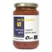 Six glass jars of Seggiano Organic Marinara stand in neat rows. Deep red sauce fills clear jars topped with metal lids; green-and-white labels show the Seggiano name with tomato and basil illustrations and ingredient text. Soft light highlights glossy surfaces.