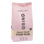 Grind Coffee Shelf Ready Refill Pouch – Whole Bean (Decaf House Blend) 200g Pack of 6