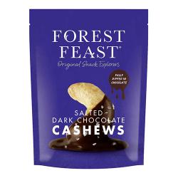 Forest Feast Dark Chocolate Cashews 120g Pack of 8