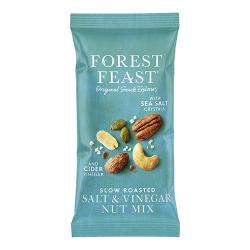 Forest Feast Slow Roasted Salt & Vinegar Nut Mix Impulse 40g Pack of 12