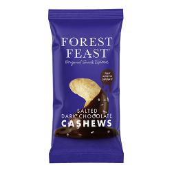Forest Feast Dark Chocolate Cashews Impulse 40g Pack of 12
