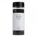 The image shows a clear plastic pouch with a bold label reading Emma Basic. A transparent window reveals glossy roasted black sesame seeds filling the lower half. The label uses stark black-and-white accents, minimalist typography, and a small sesame-plant illustration near the top. Matte rim gloss.
