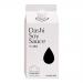 A rectangular 200ml carton stands upright with minimalist Japanese design: a white background, bold black and red kanji, and a small stylized dashi bowl illustration. A white screw cap sits on the top corner; ingredient and brand text run down the sides.