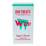 W’ZIS Tin Refills: Slipper & Biscuit Dog Treats 48g Pack of 20