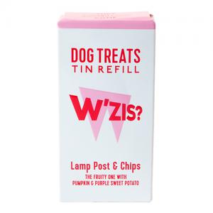 WZIS Tin Refills Lampost and Chips Dog Treats 48g Pack of 20
