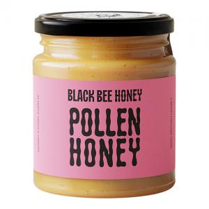 Black Bee Honey British Honey & Pollen 227g Pack of 6