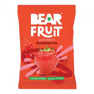 Bear Fruit Gently Baked Strawberries 35g Pack of 14