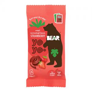 Bear Fruit Yoyos Strawberry 20g Pack of 18