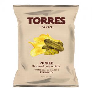Torres Pickle Flavour Crisps 125g Pack of 17