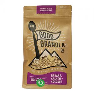 Good Granola Co Banana, Cashew & Coconut 400G Pack of 6