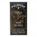 A photographed 100g Meurisse dark chocolate bar from Papua New Guinea sits on a neutral background. The unwrapped bar shows rich, glossy deep-brown squares with crisp edges; the wrapper features bold typography, subtle cocoa-harvest imagery and tropical accent colors. Soft sheen, cocoa dusting closer.