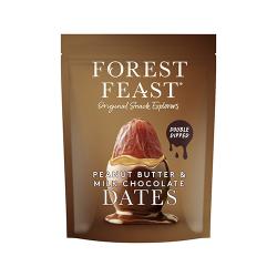 Forest Feast Milk Chocolate Peanut Butter Dates 140g Pack of 6