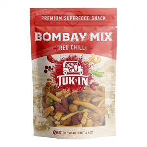 Tuk In Foods Red Chilli Bombay Mix 40g Pack of 9