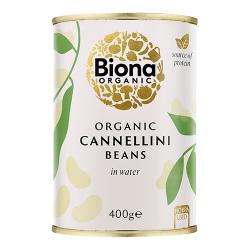 Biona Organic Cannellini Beans 400g Pack of 6