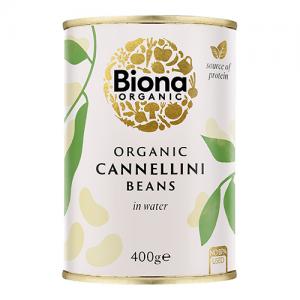 Biona Organic Cannellini Beans 400g Pack of 6