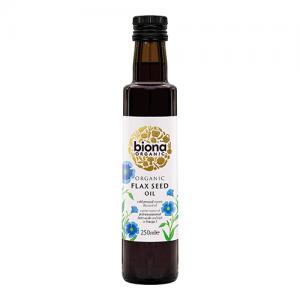 Biona Organic Flax Seed Oil 250ml Pack of 6