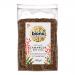 Image shows six 500g Biona Organic Camargue Red Rice packs arranged in two rows. Clear pouches reveal deep red-brown grains. White-and-green labels present the Biona logo, product name and organic certification symbols on a neutral light background. Under soft studio light, faint reflections appear.