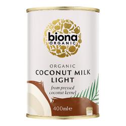 Biona Organic Coconut Milk Light 400Ml Pack of 6