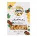Image shows six 375g Biona Organic Honey Hazelnut Granola packs with natural kraft-style packaging and a green Biona logo. Each pouch displays a bowl of golden granola, scattered hazelnuts and a honey drizzle illustration, plus clear product name and weight text.