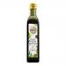 Photograph shows six 500ml dark glass bottles of Biona Organic Italian Extra Virgin Olive Oil arranged in two rows of three on a white background. Each bottle displays a pale green label with olive-branch artwork, the brand name and product text, and green screw caps. Soft highlights, faint shadows.