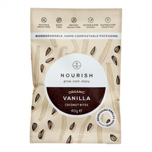 Nourish Vanilla Bites 40g Pack of 10