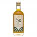 An image shows six 700ml ÒR-ganic Premium Cold Pressed Organic Rapeseed Oil bottles arranged in a compact pack. Clear bottles reveal golden-yellow oil; each has a green-and-white label with the ÒR-ganic Grocery logo, nutritional text, and a screw cap, set against a plain background in soft light...