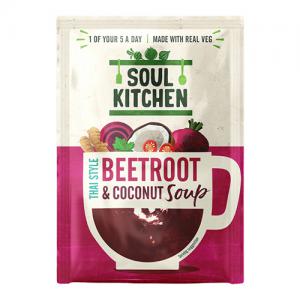 Soul Kitchen Thai Beetroot & Coconut Soup 25g Pack of 12