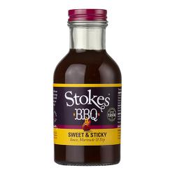 Stokes Sweet & Sticky BBQ Sauce 325g Pack of 6