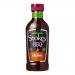 A group of ten squeezy bottles sits in neat rows, each translucent bottle revealing glossy, dark reddish-brown sauce. White flip caps and consistent labels show the Stokes Original BBQ Sauce name with bold typography and simple graphics, forming a tidy, uniform, colorful display. Light glints on top