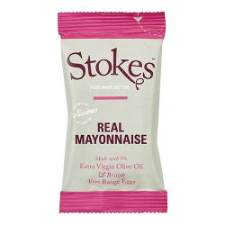 Stokes Sachet Real Mayonnaise 32ml Pack of 80